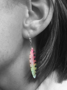 E*graphic earrings